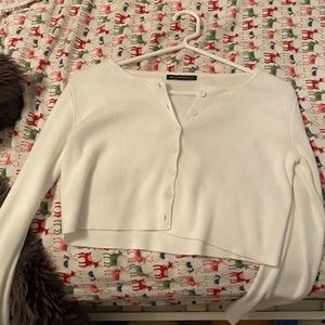 ON HOLD brandy melville white sweater